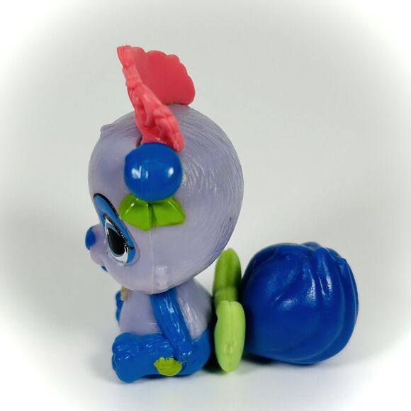 Disney Palace Pets Minis Blossom Figure Toy Mulan's Panda 1.5" Blue Figurine - Picture 4 of 5